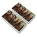 Horses on the Prairie Pecking Order Eraser Set of 2