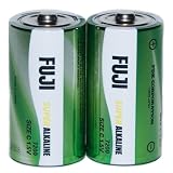 FUJI - Super Heavy Duty Size C Battery - 2 Pack
