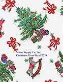 IMAGE OF Christmas Trees & Toys Series F0228 Vinyl Tablecloth 54
