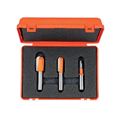 CMT 814.501.11 3-Piece Round Nose Set, 1/2-Inch Shank