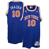 adidas New York Knicks #10 Walt Frazier Royal Blue Soul Swingman Throwback Basketball Jersey