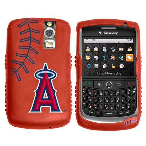 iFanatic MLB Los Angeles Angels of Anaheim Cashmere Silicone Blackberry Curve Case