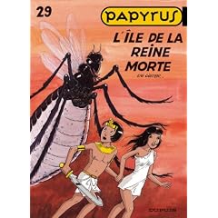 Papyrus, Tome 29 : L'�le de la reine morte