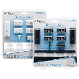 Wii - Charging Station "Quad Charger" (black & white sortiert)von "Bigben Interactive"