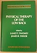 Physical therapy of the low back