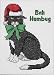 Janlynn Bah Humbug Door Decor Cntd X-Stitch Kit-5 Inch X7 Inch