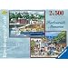 Ravensburger Harbourside Memories 2 x 500 piece jigsaw puzzle