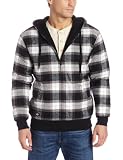 Dickies Mens Sherpa Lined Flannel Hoodie