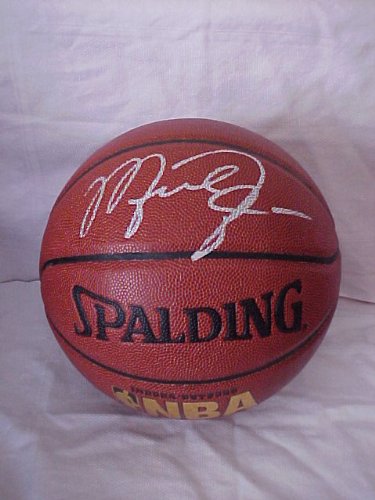 Michael Jordan Hand Signed Autographed Chicago Bulls Full Size Spalding NBA Basketball