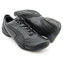 PUMA Scattista Croco New Lace-Ups Shoes Black Mens