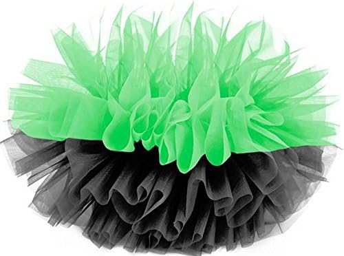 Neon Green and Black Halloween Tutu