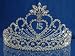 Quinceanera 15 Birthday Tiara Crystal Princess 1337FA