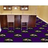 BSS - Baltimore Ravens NFL Team Logo Carpet Tiles