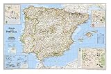 Spain & Portugal Wall Map