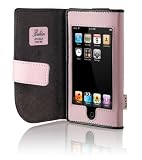 Electronics : Belkin iPod Touch Leather Folio - Cameo Pink/Chocolate