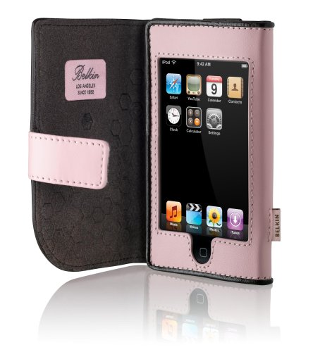 Buy Belkin iPod Touch Leather Folio - Cameo Pink/Chocolate online at Discounted New and Used prices. Delivered to your door with Childrens Toyshop.com