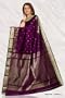 Magenta Indian Sari fabric / Bellydance Dress womens Wrap Saree