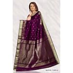 Magenta Indian Sari fabric / Bellydance Dress womens Wrap Saree