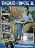 PORTABLE ADJUSTABLE FOLDING TABLE MATE AS ON TV