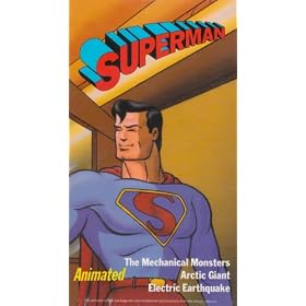 Superman: Mechanical Monsters, Arctic Giant, Electric Earthquake [VHS]