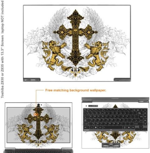 Matte Decal Skin Sticker (Matte finish) for Toshiba Portege Ultrabook Z830 &amp; Z835 with 13.3" screen case cover Matt_Z830-19