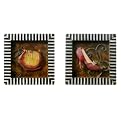 2 Pc Fashion Accessory Wall Art