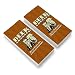 Beer Goggles Why Let Reality Ruin Perfectly Good Night Funny Humor Eraser Set of 2