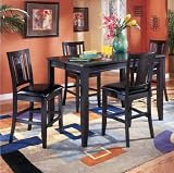 Carlyle Butterfly Leaf Counter Height Table by Ashley Furniture