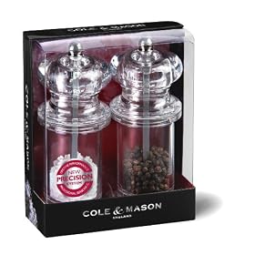 Cole & Mason Precision 505 140 mm Acrylic Mill Giftset
