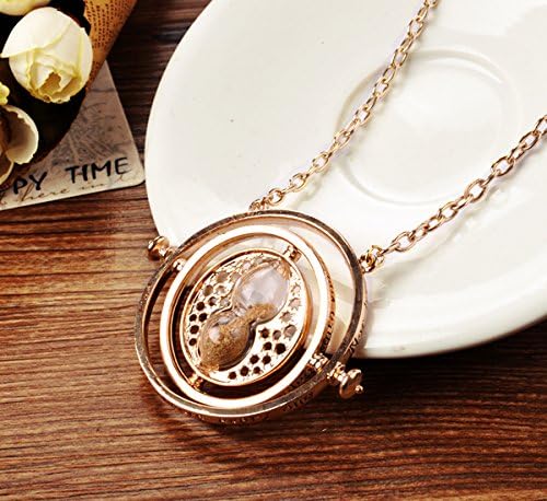 LORZ Harry Potter Time Turner Sandglass Pendant Necklace US Seller