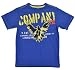 Search : Company 81 "Royal Blue & Bright Yellow" Big Boys T-shirt