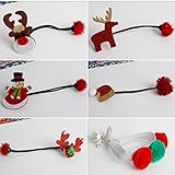 クリスマス　ヘアゴム　手バンド　クリスマスギフト　かわいい　クリスマス飾り　６点セットギフトケース梱包　子供にクリス マスプレゼントにぴったり (クリスマス（イ）)