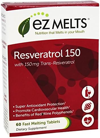 EZ Melts EZ Melts Resveratrol 150-60 Tablets