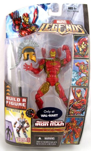 Cover image : Marvel Legends Exclusive Ares Build-A-Figure Wave Action Figure Heroes Reborn Iron Man (Jim Lee)
