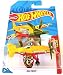 Hot Wheels 2018 50th Anniversary HW Daredevils Mad Propz (Airplane), Yellow and Red