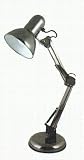 Eco Hobby Lamp, Complete With A Daylight Energy Saving Lamp, And Weighted Stand For desk Or Craft Table In Stylish Black Chrome