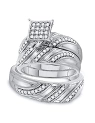 0.43CT DIAMOND FAHION TRIO SET