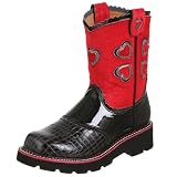 Ariat Toddler/Little Kid Fatbaby Hearts Boot