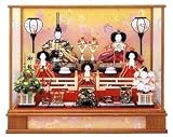 ひな人形 五人飾り ケース入 3s83522 ケース飾り 雛人形