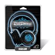 Maxell AMP-B Amplified Heavy Bass Headphone (Blue)