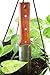 Potomac Banks Japanese Hori Hori Knife Stainless Steel Multi-Function Garden Tool Soil Knife - Free Heavy Duty Leather Carrying Sheath - Free Sharpening Stone