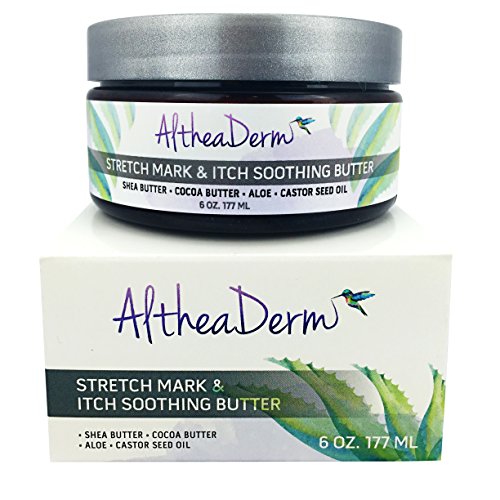 AltheaDerm Natural Stretch Mark and Itch Soothing Butter Pregnancy