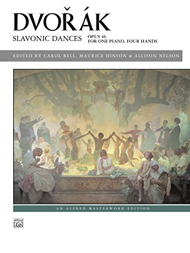 Slavonic Dances, Op. 46: Piano Duet (1 Piano, 4 Hands) (Alfred Masterwork Edition)