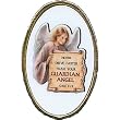 Car Visor Clip - Guardian Angel - 1.75"x1.0" - Clip on