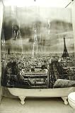 IZOLA Paris Photograph Shower Curtain