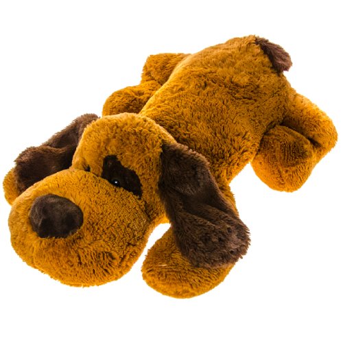 Jumbo Floppy Plush Dog Brown Plush Toys