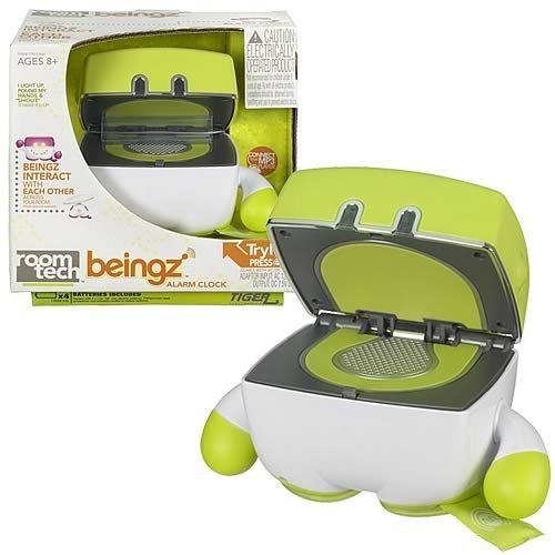 Room Tech Beingz Alarm Clock Radio - Yellow/green
