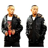 JOJO [WHITE LOGO] レザージャケット