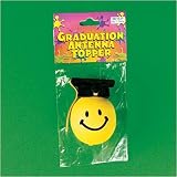 Graduation Yellow Smilie Antenna Topper