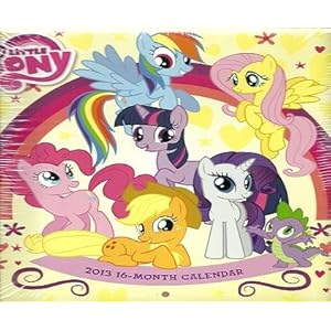 My Little Pony 2013 16 Month Wall Calendar